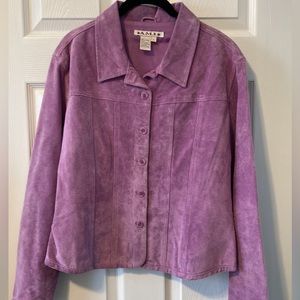 Vintage Leather Suede Jacket